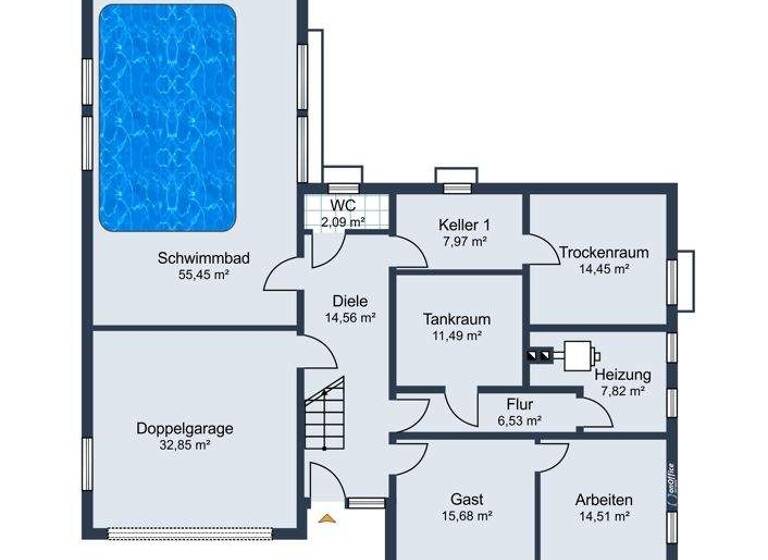 Einfamilienhaus zum Kauf 499.000 € 7 Zimmer 214 m² 1.000 m² Grundstück Cortendorf Coburg 96450