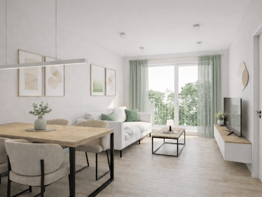Wohnung zum Kauf - Erstbezug provisionsfrei als Kapitalanlage geeignet 278.248 € 2 Zimmer 57,7 m² Siebenbürgenweg Niederstotzingen Niederstotzingen 89168