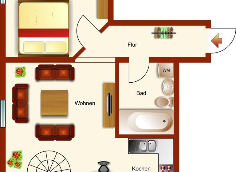 Wohnung zum Kauf 127.000 € 3 Zimmer 99 m² Burg Stargard 17094
