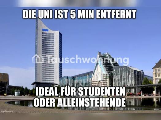 Wohnung zur Miete Tauschwohnung 450 € 1 Zimmer 38 m² Zentrum Mitte 04109