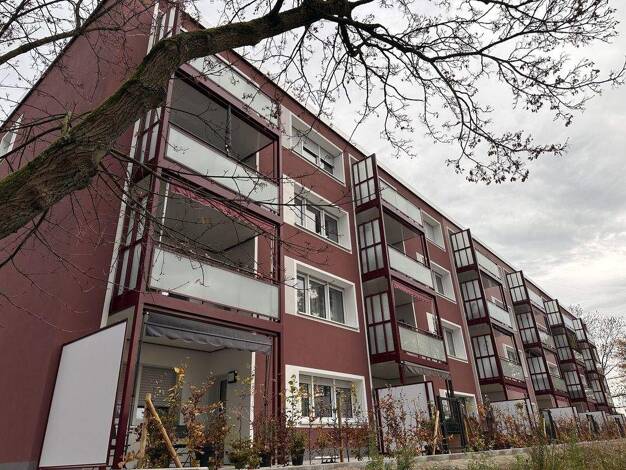 Wohnung zur Miete nur mit Wohnberechtigungsschein 478 € 3,5 Zimmer 67 m² 1. Geschoss frei ab 01.02.2026 Bernsteinstraße 2 Rheinkamp Mitte Moers 47445