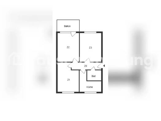 Wohnung zur Miete Tauschwohnung 379 € 3 Zimmer 66 m² 5. Geschoss Potsdam West Potsdam 14471