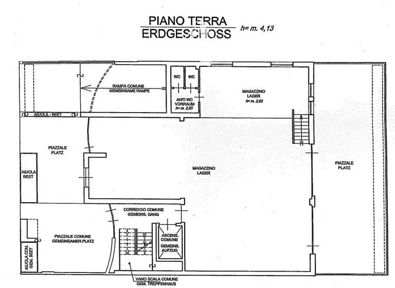 Lagerhalle zum Kauf 2.300.000 € 1.180 m² Lagerfläche Via Vincenzo Lancia 1 Bozen 39100