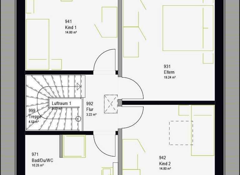 Einfamilienhaus zum Kauf - Erstbezug provisionsfrei 441.129 € 4 Zimmer 134 m² 620 m² Grundstück Ostereistedt 27404