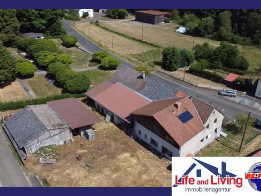 Bauernhaus zum Kauf 149.000 € 6 Zimmer 216 m² 1.418 m² Grundstück Friedhofstraße 14 Zeilbach Feldatal 36325