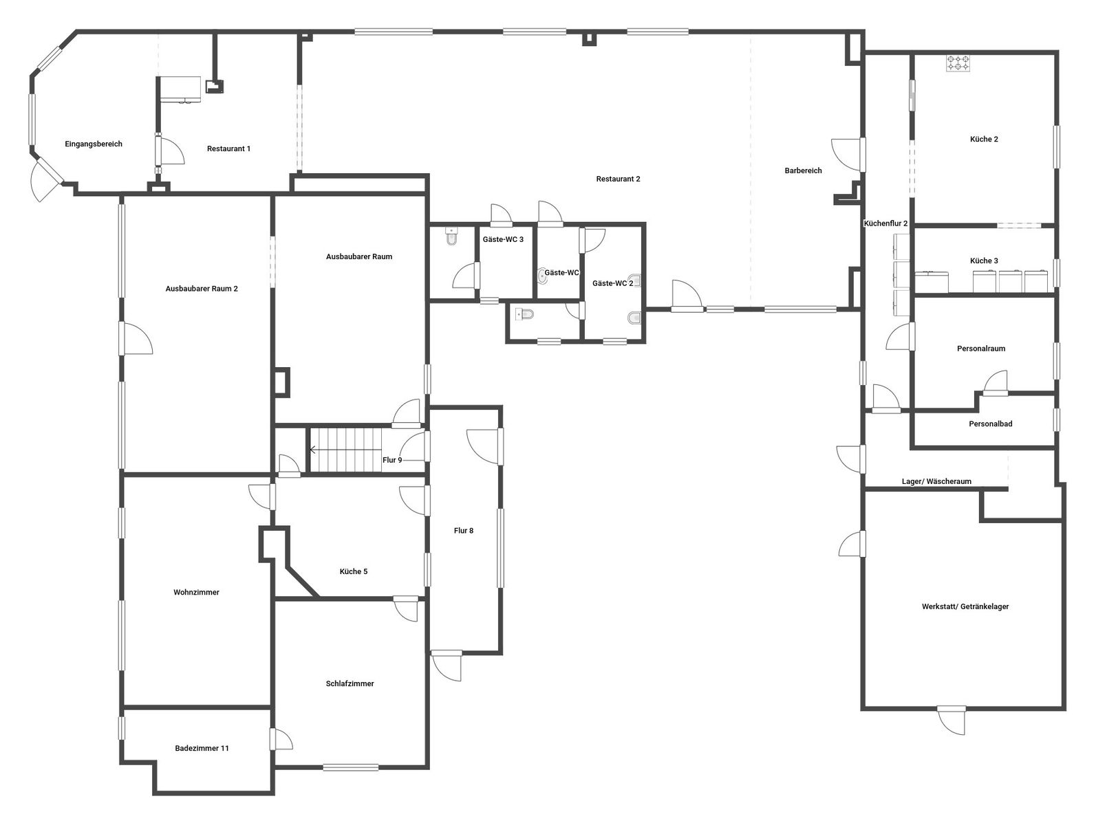 Gastronomie/Hotel zum Kauf 375.000 € 627,7 m²<br/>Gastrofläche Eggesin Eggesin 17367