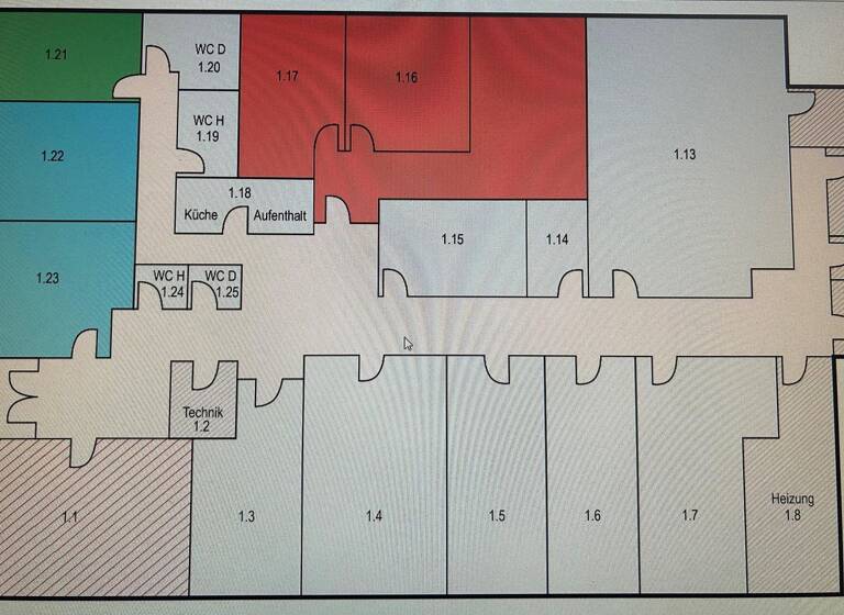 Bürofläche zur Miete provisionsfrei 1.100 € 100 m² Bürofläche Siemensstraße 9A Nordenstadt Wiesbaden 65205