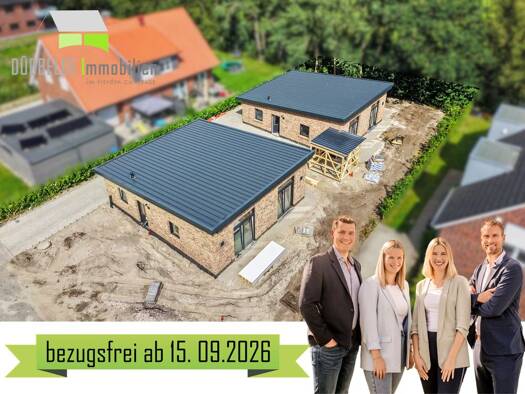 Einfamilienhaus zur Miete - Erstbezug 1.500 € 3 Zimmer 77 m² 390 m² Grundstück frei ab 15.09.2026 Apen Apen 26689
