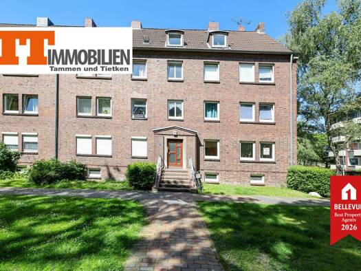 Wohnung zum Kauf 75.500 € 3 Zimmer 58 m² EG Innenstadt Wilhelmshaven 26382
