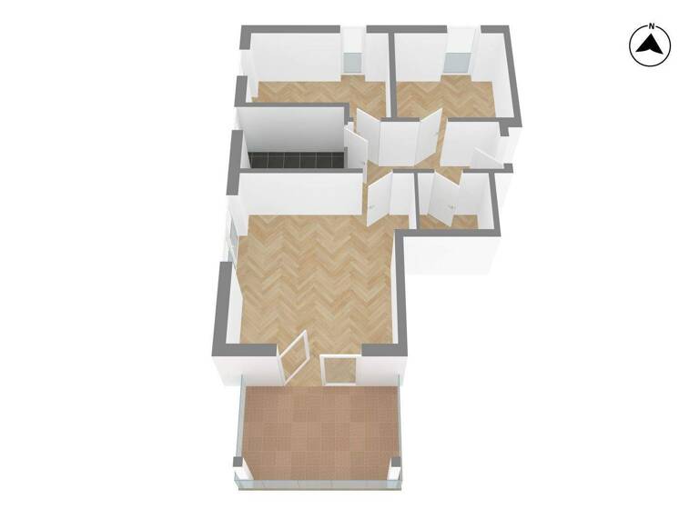 Wohnung zum Kauf - Neubau provisionsfrei als Kapitalanlage geeignet 544.000 € 3 Zimmer 77,3 m² Wielenbach 82407