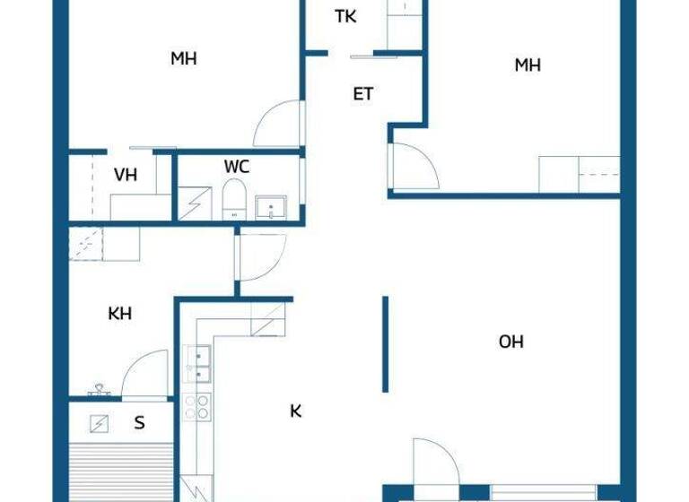 Reihenmittelhaus zum Kauf 229.000 € 3 Zimmer 79 m² 3.212 m² Grundstück Kalliopohjankuja 3 Tuusula 04300