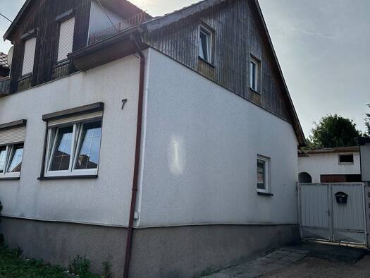 Doppelhaushälfte zum Kauf 70.000 € 5 Zimmer 90 m² 390 m² Grundstück frei ab sofort Gräfenhain 99887
