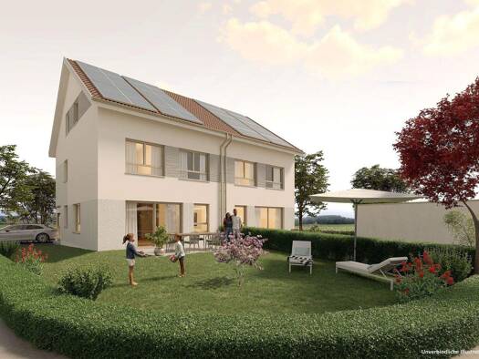 Doppelhaushälfte zum Kauf provisionsfrei 887.900 € 5 Zimmer 149 m² 254 m² Grundstück Burkauer Straße 72 Großsachsenheim Sachsenheim 74343