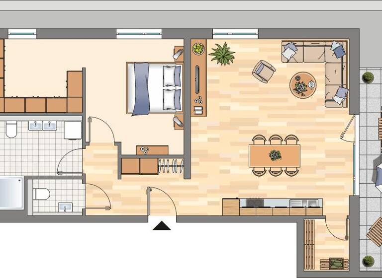 Wohnung zur Miete 1.009 € 3 Zimmer 85 m²<br/>Wohnfläche 3.<br/>Geschoss 11.07.2025<br/>Verfügbarkeit Grüner Bogen 14 Mengede Dortmund 44359
