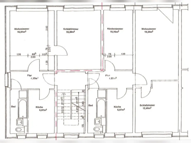 Wohnung zur Miete Tauschwohnung 250 € 2 Zimmer 45 m² 2. Geschoss Mockau - Nord Leipzig 04357