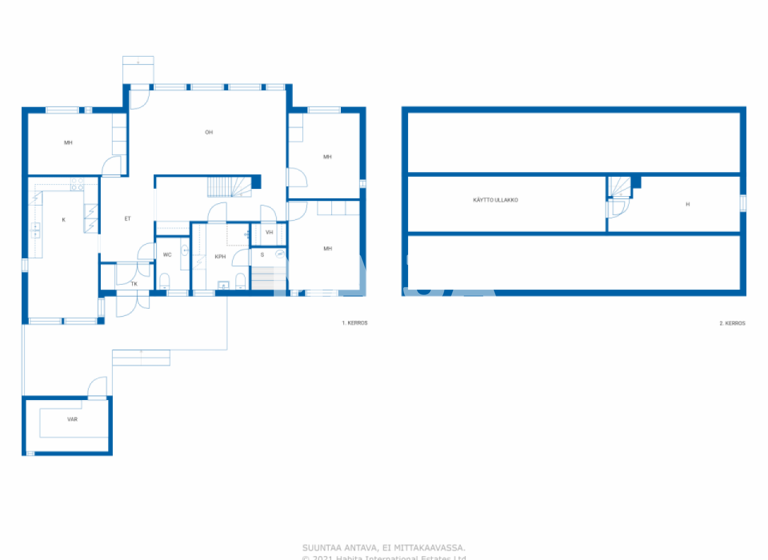 Reihenmittelhaus zum Kauf 249.000 € 5 Zimmer 117 m² 4.943 m² Grundstück Kaviotie 3 Vaasa 65230