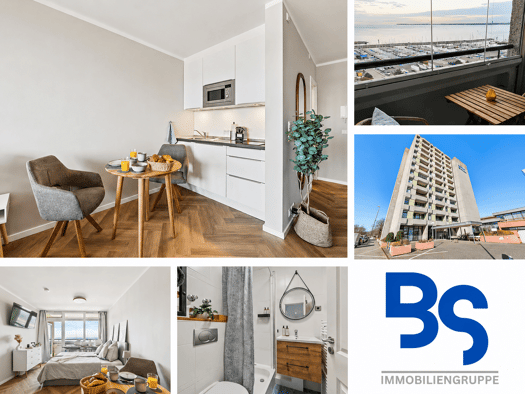 Wohnung zum Kauf 179.900 € 1 Zimmer 27 m² 11. Geschoss Schilksee Schilksee 24159