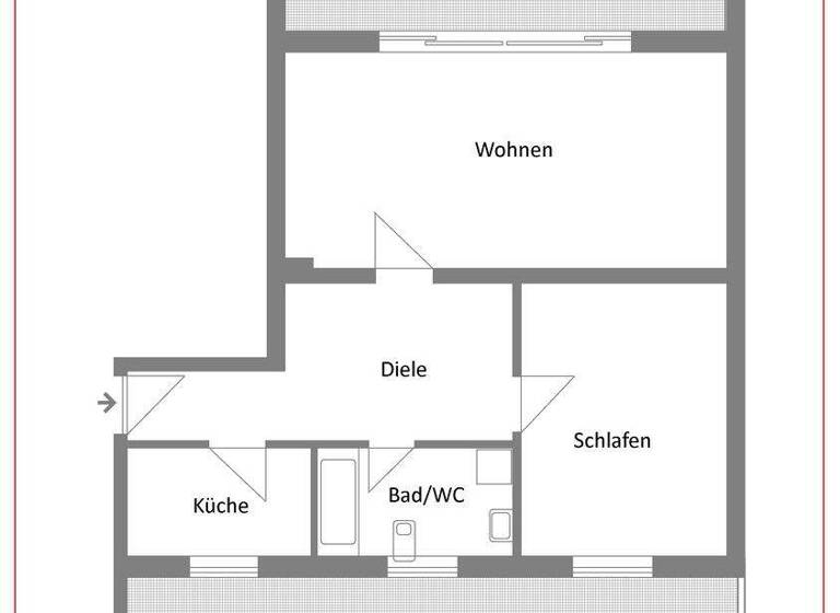 Penthouse zum Kauf 255.000 € 2 Zimmer 73 m² 4. Geschoss Perach Mitterfelden 83404