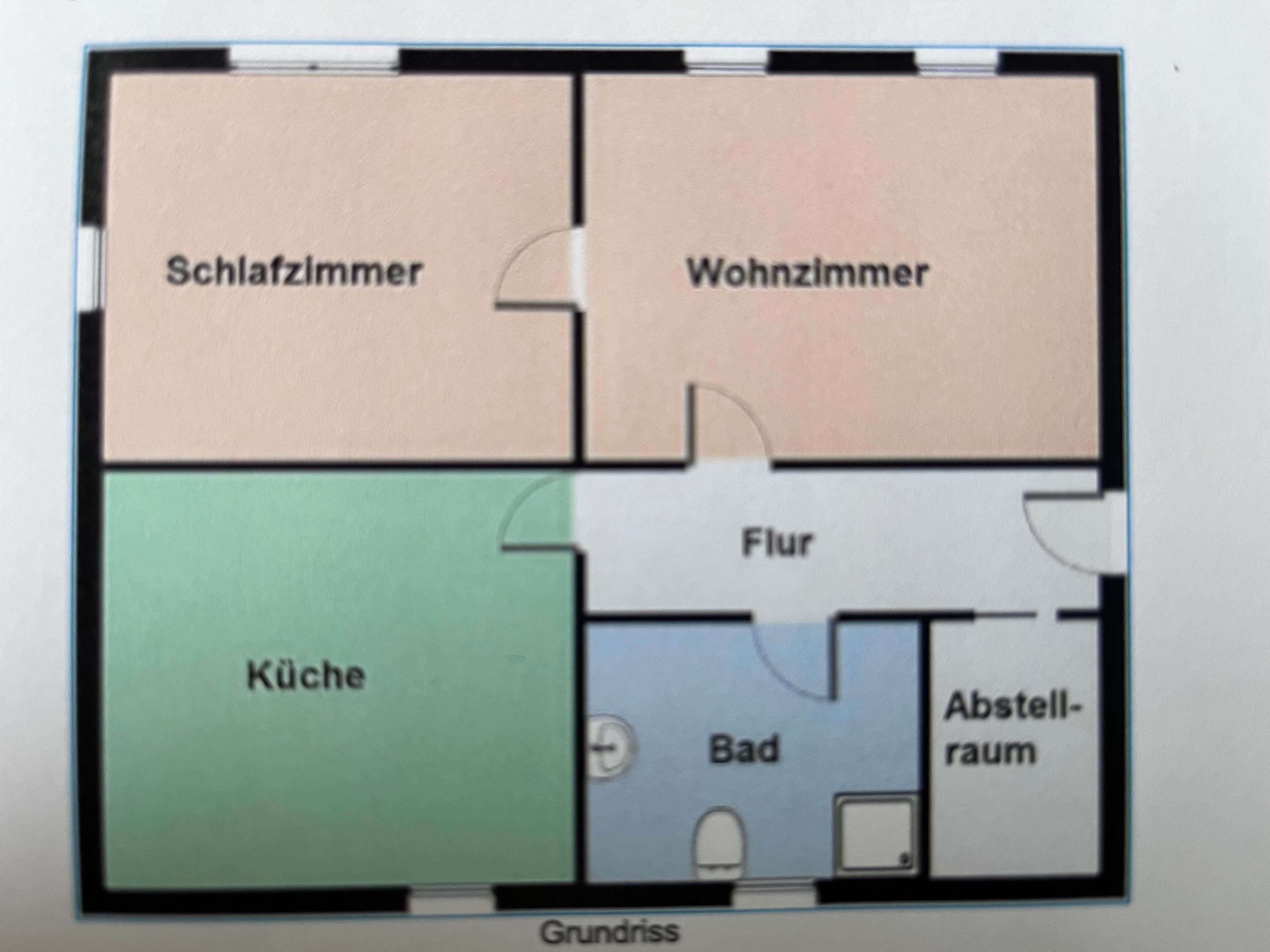 Wohnung zur Miete 325 € 2 Zimmer 59 m²<br/>Wohnfläche 1.<br/>Geschoss ab sofort<br/>Verfügbarkeit Niedermuschützer Straße Niedermuschütz Diera-Zehren 01665