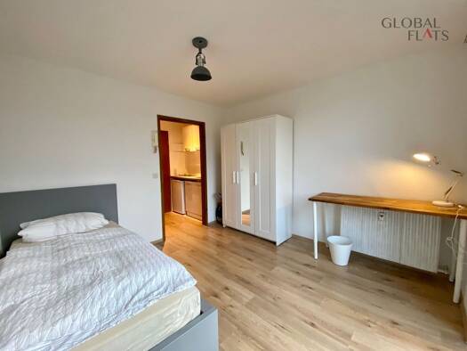 Wohnung zur Miete 720 € 1 Zimmer 20 m² 4. Geschoss Bilk Düsseldorf 40221