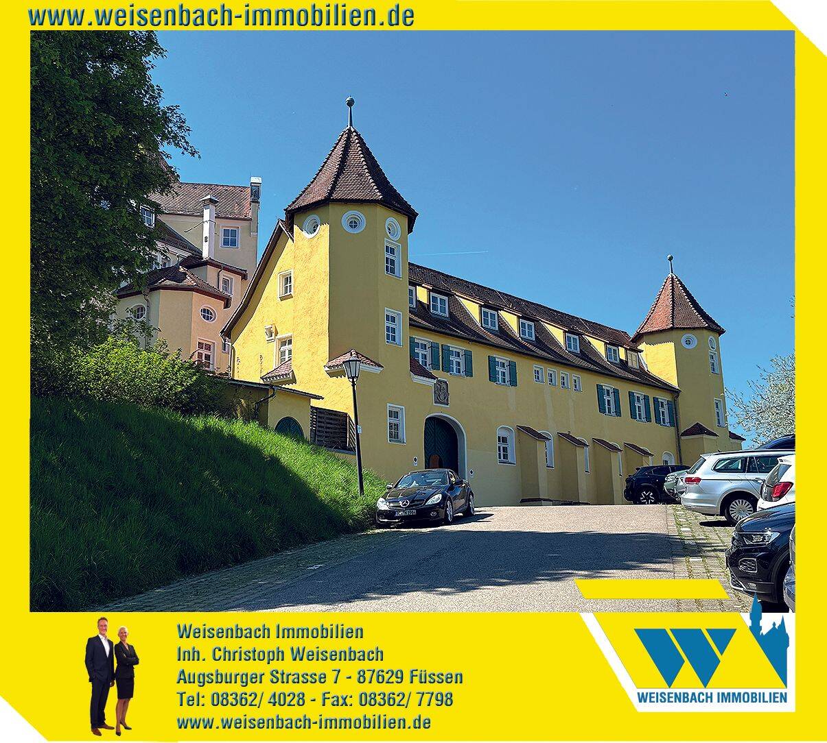 Immobilie in Erolzheim - Wenn Wohnträume Wirklichkeit werden. Einmalige Maisonette-Wohnung im Schloß Erolzheim - Bild 1