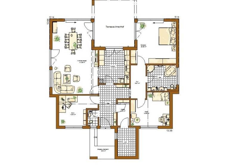 Bungalow zum Kauf provisionsfrei 690.000 € 4 Zimmer 147 m² 607 m² Grundstück Goßmannsdorf Ochsenfurt 97199