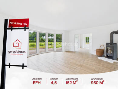 Einfamilienhaus zur Miete 1.300 € 4,5 Zimmer 155 m² frei ab 01.10.2025 Bippen Bippen 49626