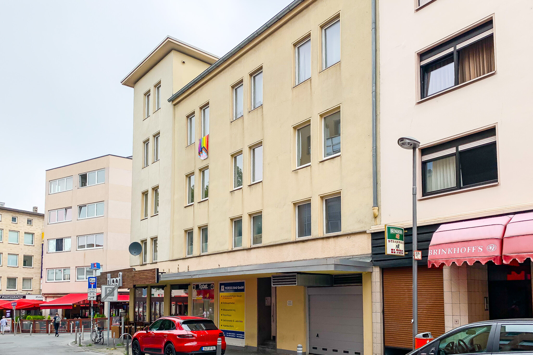 Wohnung zur Miete 285 € 1 Zimmer 32 m²<br/>Wohnfläche 2.<br/>Geschoss ab sofort<br/>Verfügbarkeit Kreuzstr. 1 Gleisdreieck Bochum 44787