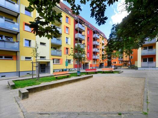 Wohnung zur Miete nur mit Wohnberechtigungsschein 465 € 3 Zimmer 67,8 m² 3. Geschoss Juri-Gagarin-Ring 58 Altstadt Erfurt 99084