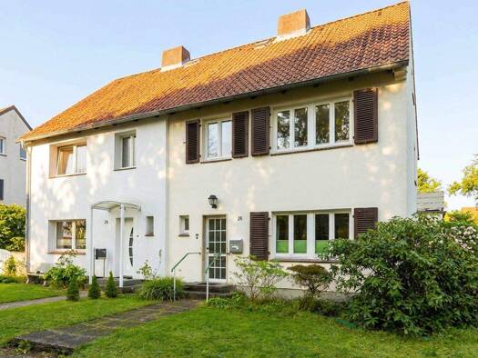 Doppelhaushälfte zum Kauf 565.000 € 6 Zimmer 150 m² 593 m² Grundstück Rotes Feld Lüneburg 21335