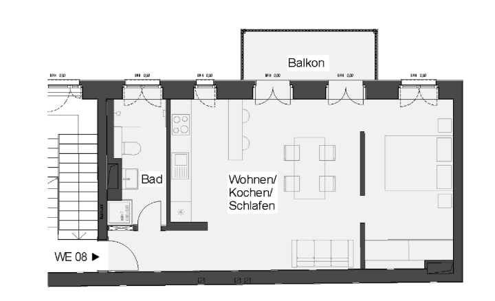 Wohnung zum Kauf 364.000 € 2 Zimmer 52 m²<br/>Wohnfläche 1.<br/>Geschoss Friedenau Berlin 12159