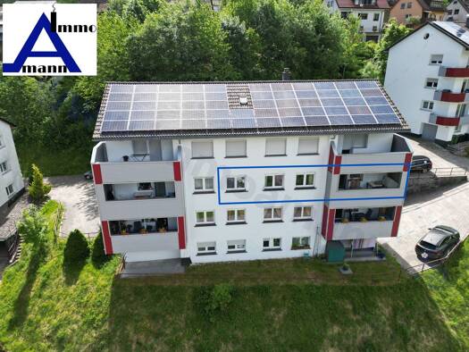 Wohnung zur Miete 658 € 4 Zimmer 80 m² Geschoss 2/3 frei ab sofort Gütenbach 78148