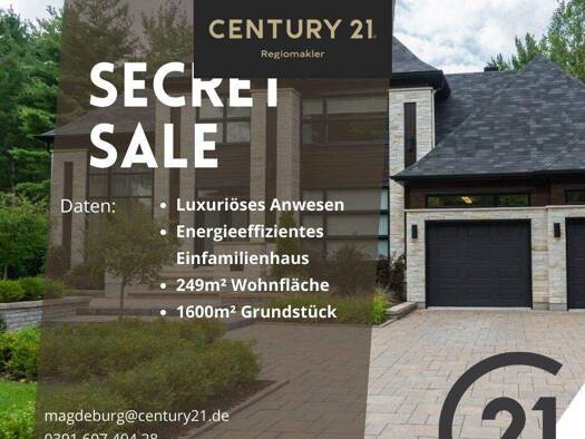 Einfamilienhaus zum Kauf 900.000 € 5 Zimmer 249,5 m² 1.600 m² Grundstück Möser 39291