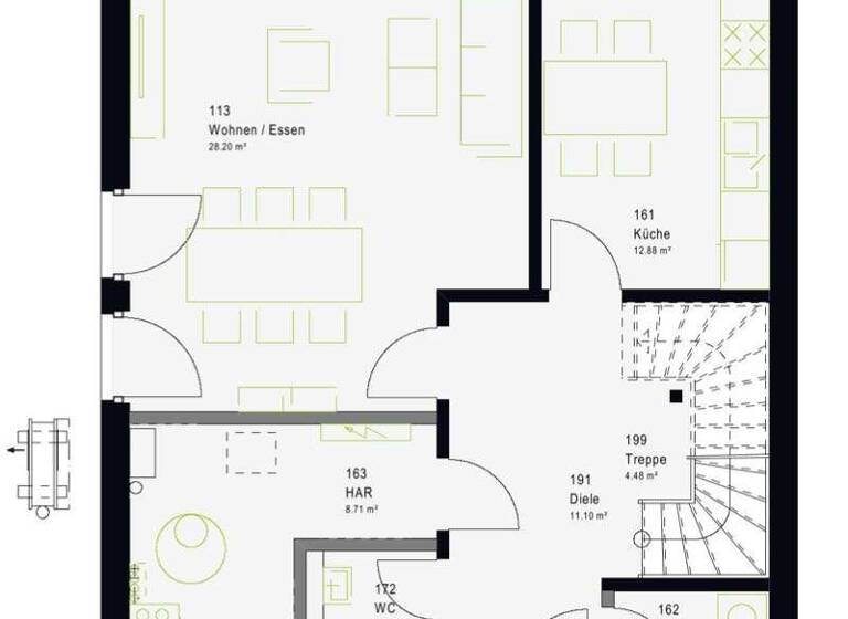 Doppelhaushälfte zum Kauf provisionsfrei 689.999 € 10 Zimmer 380 m²<br/>Wohnfläche 350 m²<br/>Grundstück Burgfarrnbach Flexdorf 90768