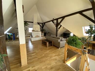 Maisonette zur Miete 1.290 € 3 Zimmer 120 m² 3. Geschoss frei ab sofort Arnstädter Str. 26 Löbervorstadt Erfurt 99096