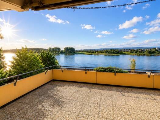 Terrassenwohnung zur Miete 1.200 € 1,5 Zimmer 53 m² Geschoss 1/3 frei ab 01.10.2026 Engers Neuwied 56566