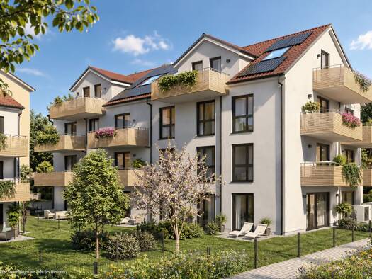 Wohnung zum Kauf - Erstbezug provisionsfrei 365.900 € 2 Zimmer 51,8 m² Holzkirchen Holzkirchen 83607
