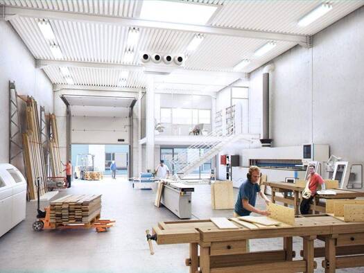 Lagerhalle zur Miete provisionsfrei 8,77 € 208 m² Lagerfläche St. Jürgen Lübeck 23560