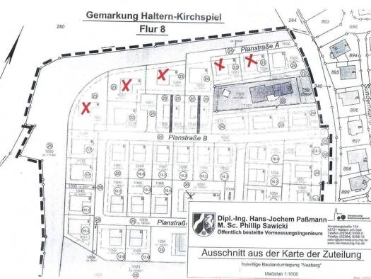 Grundstück zum Kauf 216.300 € 408 m² Grundstück Haltern Haltern am See 45721