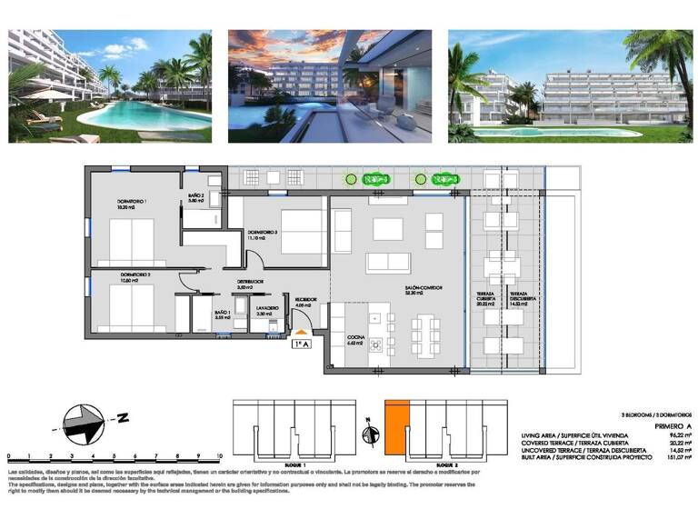 Studio zum Kauf provisionsfrei 360.000 € 4 Zimmer 151 m² Avenida MAR MENOR Cartagena 30384