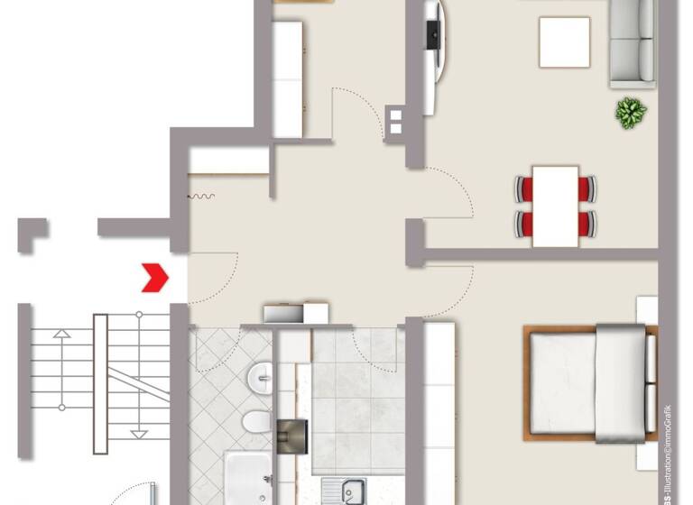 Wohnung zum Kauf 259.000 € 3 Zimmer 71,9 m² EG Spandau Berlin 13589