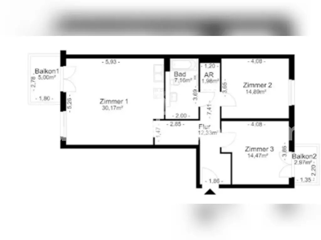 Wohnung zur Miete Tauschwohnung 850 € 3 Zimmer 88 m²<br/>Wohnfläche 3.<br/>Geschoss Lankwitz Berlin 12249