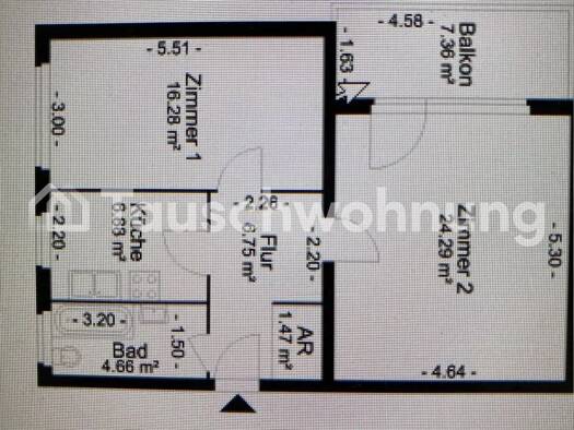 Wohnung zur Miete Tauschwohnung 361 € 2 Zimmer 65 m² 2. Geschoss Mariendorf Berlin 12279