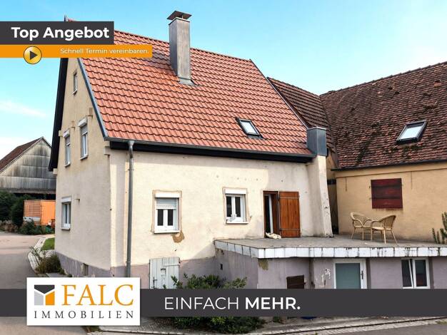 Einfamilienhaus zum Kauf 130.000 € 4 Zimmer 80 m² 241 m² Grundstück Hölzern Eberstadt 74246