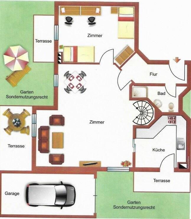 Maisonette zum Kauf provisionsfrei 699.000 € 3 Zimmer 85,6 m²<br/>Wohnfläche Trudering-Riem München 81825