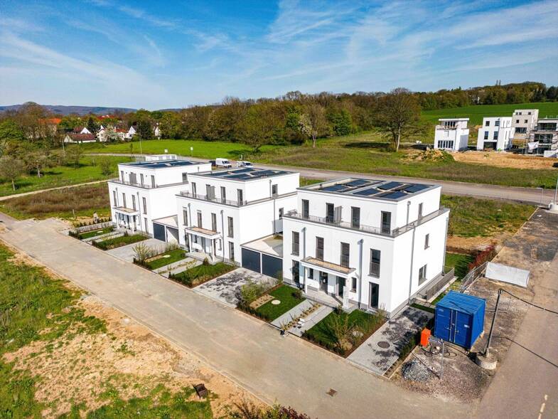 Doppelhaushälfte zum Kauf provisionsfrei 1.180.000 € 6 Zimmer 190 m² 235 m² Grundstück Jacob-Lebel-Weg 1-11 Bierstadter Flur Wiesbaden 65191