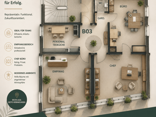 Bürofläche zur Miete 1.200 € 3 Zimmer 114 m² Bürofläche Weißgerbergasse 37 Sebald Nürnberg 90403