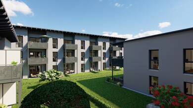 Wohnung zum Kauf - Erstbezug 341.900 € 3 Zimmer 74 m² EG Landau Landau an der Isar 94405