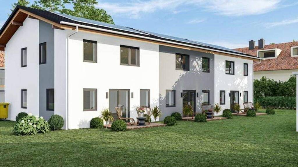 Reihenmittelhaus zum Kauf - Erstbezug provisionsfrei 4 Zimmer 110 m² 190 m² Grundstück frei ab sofort Straubing 94315