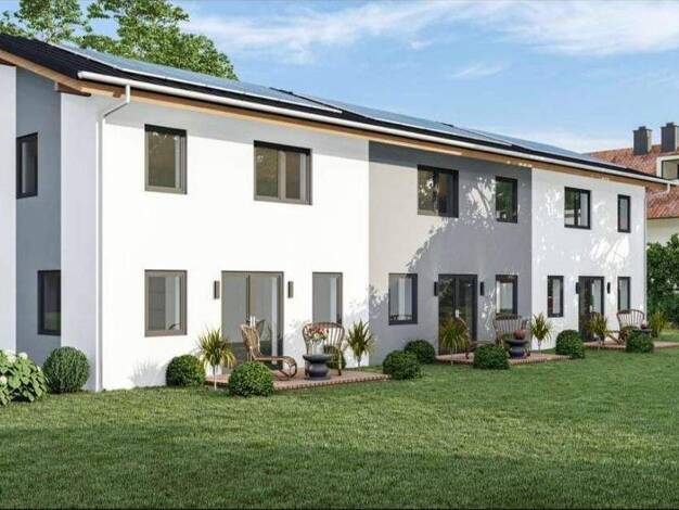 Reihenmittelhaus zum Kauf - Erstbezug provisionsfrei 459.500 € 4 Zimmer 110 m² 190 m² Grundstück frei ab sofort Straubing Straubing 94315